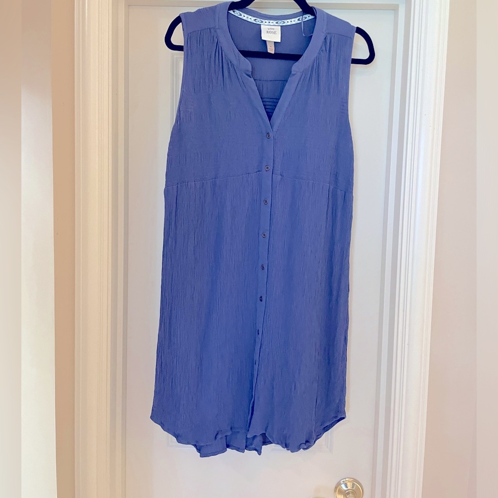 Knox Rose sleeveless smocked dress